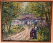 Irena Krzywińska / obraz olej na płótnie / sygn. i dat.