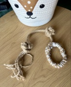 Szarpak dla małego, średniego pieska