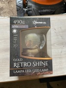 Żarówka LED 4,9W gold G125 RETRO SHINE E27 barwa ciepła 490lm