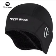 Czapka kolarska rowerowa zimowa pod kask 