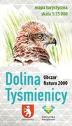 Dolina Tyśmienicy mapa turystyczna 