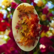 Nałęczowskie Kwiaty Pachnidło Marzenie - wosk zapachowy mały medalion