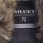 Kamizelka damska z futrem naturalnym