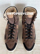 Orthovital skórzane buty zdrowotne ortopedyczne