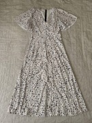 Sukienka midi w kwiaty Serisse | rozkloszowana, letnia, S/M/L