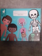 Puzzle Janod Ciało człowieka, 225 elementów