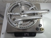 Sugino Japan Mechanizm korbowy Aluminium 52-42T Korby 170mm  , Blaty stal 