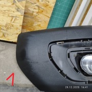 Volvo XC 70 lewy narożnik zderzaka oryginalny 