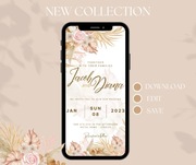 ELEKTRONICZNE edycyjne zaproszenie na ślub szablon