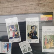 Zestaw 5 znaczków DDR