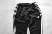 czarne dresy adidas climalite spodnie sportowe M 