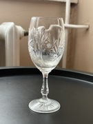 ANT Stare kryształowe kieliszki do wina, nalewki PRL, 6 szt