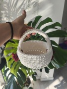 Koszyk wielkanocny wykonany ręcznie 