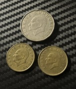 Zestaw - 3x stara moneta Turcja - lira turecka - 2x100,1x50 - 1990/89/86