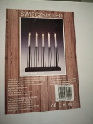 Świecznik LED  5 świec 