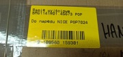 NICE POP 7024 koło zębate plus ramię.