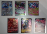 Zestaw 6 kart V + ex (Mega Charizard i inne)