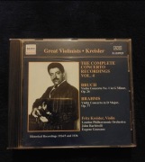 Kreisler The complete concerto recordings vol 4 cd