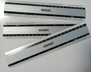 Linijka Aluminiowa 20cm STAPLES 