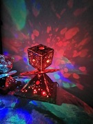 Lampa TAO z brązu i miedzi