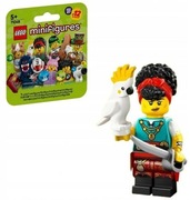 71048 LEGO MINIFIGURES PIRACKA KWATERMISTRZYNI PAPUGA SERIA 27
