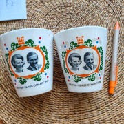Kubek ślub holender. księżniczki Beatrix i księcia Clausa z 10 marca 1966 r