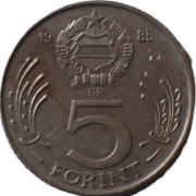 Węgry 5 forintów z 1985 roku - OBEJRZYJ MOJĄ OFERTĘ