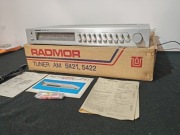 Tuner AM Unitra Radmor 5422 Nieużywany, Sprawny, Dokumentacja Karton