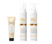 Milk Shake Whipped Cream pianka 2szt. + Lifestyling Curl Perfectionist 1szt