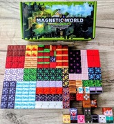 Klocki Magnetyczne Minecraft 150 sztuk