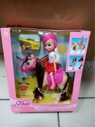 Lalka z konikiem dla dziewczynki