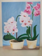 Storczyk obraz akryl na płótnie