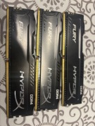 DDR4 FURY HYPERX 8GB 3 sztuki 24GB