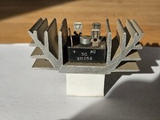 Radiator aluminiowy z mostkiem prostowniczym BR354