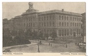 Warszawa Poczta Główna Hauptpost przedwojenna pocztówka Warszawa