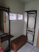 Komplet do przedpokoju z bambusa