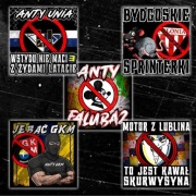 Wlepki Anty- Żużel