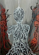 Autorski obraz ,,Martwy punkt" 50x70 Akryl