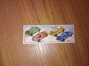 Instrukcja obsługi ulotka karteczka od kinder niespodzianki samochody