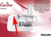 Robot Phillips Cucina HR7638/60 - zaślepka obudowy