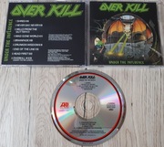 Overkill Under the Influence CD 1994 Japan