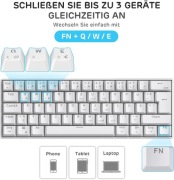 Klawiatura RK ROYAL KLUDGE RK61 DE - US  QWERTZ *