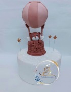 Figurka z masy cukrowej Miś w balonie 