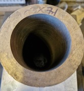 Wałek pręt Mosiężny mosiądz MO58/MO58A o średnicy fi 102 L-320mm