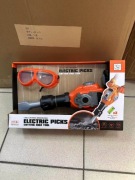 Młot pneumatyczny dla dzieci Electric Picks – narzędzie zabawkowe + okulary