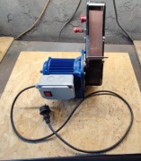 Szlifierka taśmowa 230v 1200w 1.2kw polerka do metalu drewna pas bezkońcowy