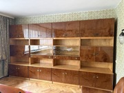 Komplet mebli Swarzędz, drewno czereśni, połysk, piękne