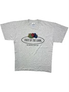 Szara Koszulka fruit of the loom screen stars single stich 90s retro