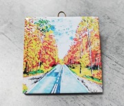 Obrazek Kafelek Płytka zawieszka 10x10cm replika Droga  Mvcha Nie Siada