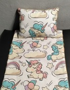 Pościel dla lalki do wózka , kołyski